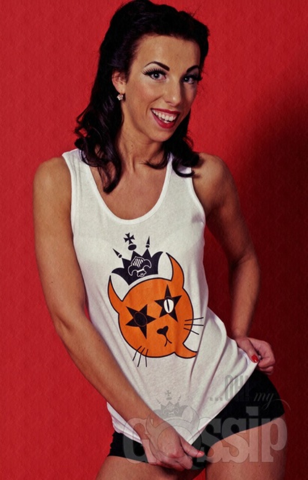Ohmygossip Couture Pin-up style lingerie photoshoot – Models: Marianna Link & Breth Tootsi