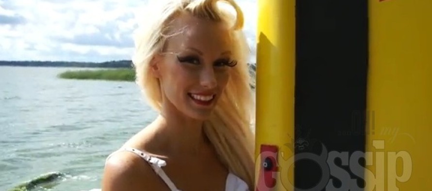 Ohmygossip Couture embellishing & supporting Miss Globe Finland 2012 Kristina Karjalainen in Albania