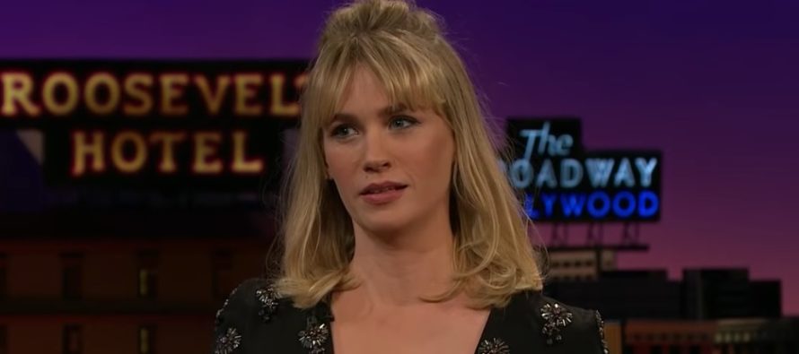 January Jones is obsessed with The Bachelor Nick Viall .. but is definitely not dating