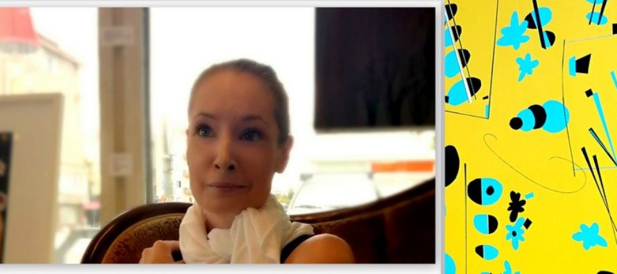 Iina Koppinen: Exhibition at Galleria Patina – placement of artworks and making friends with other visual artists